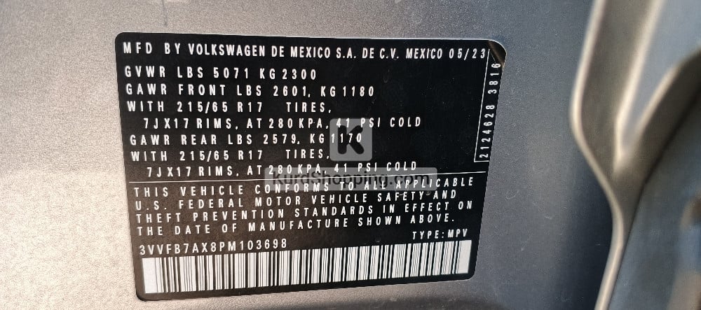 Volkswagen Tiguan 2023
