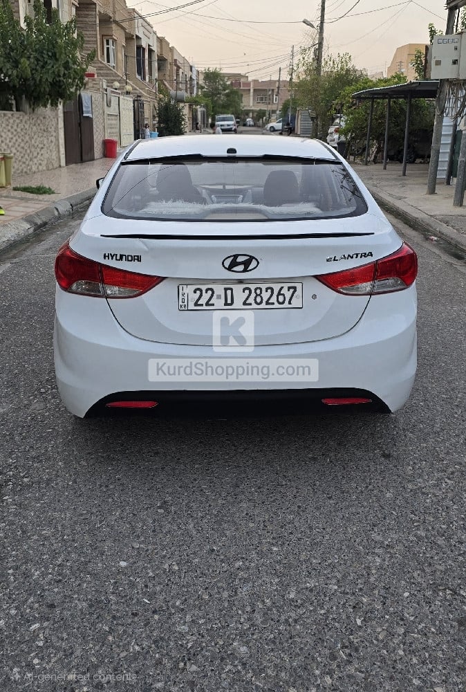 Hyundai Elantra 2012 هه‌ولێر