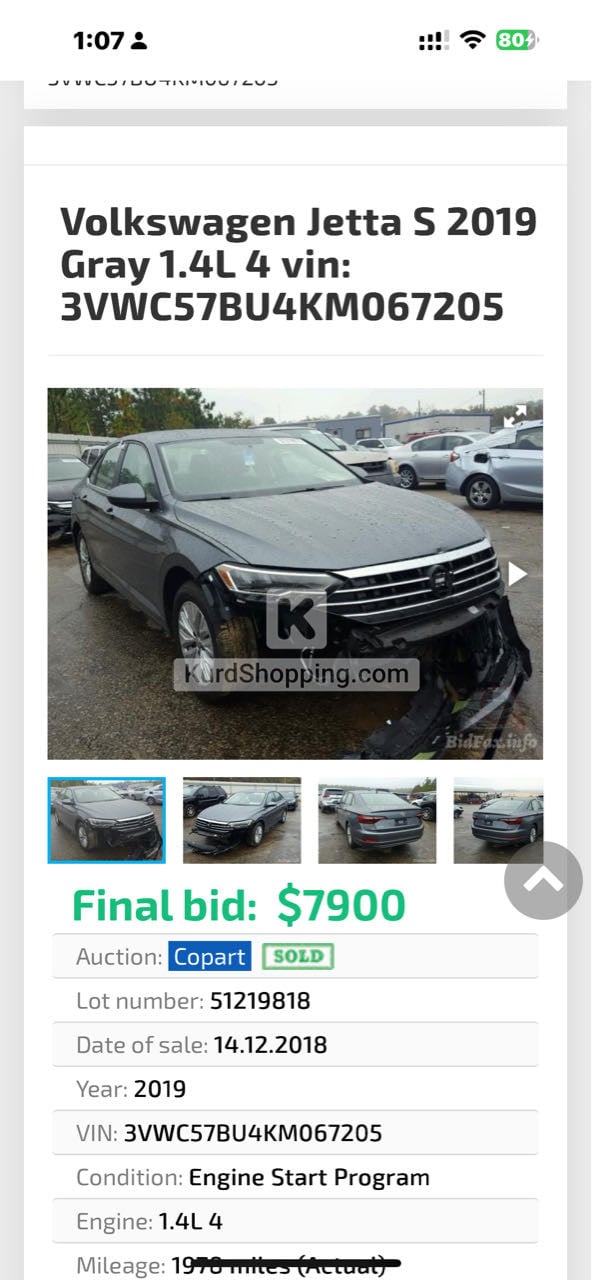 Volkswagen Jetta 2019