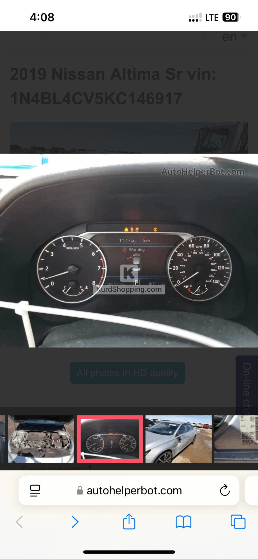 Nissan Altima 2019