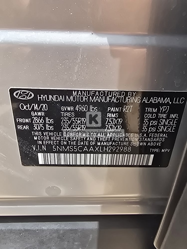 Hyundai Santa Fe 2020