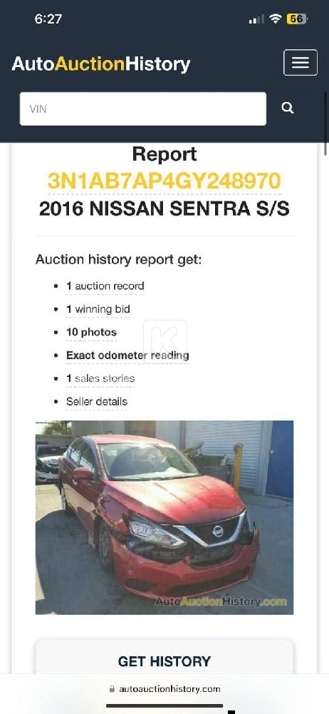 Nissan Sentra 2016