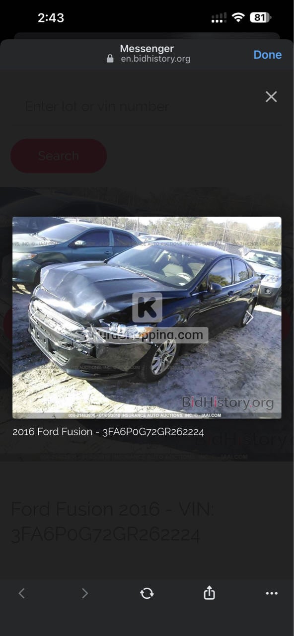 Ford Fusion 2016