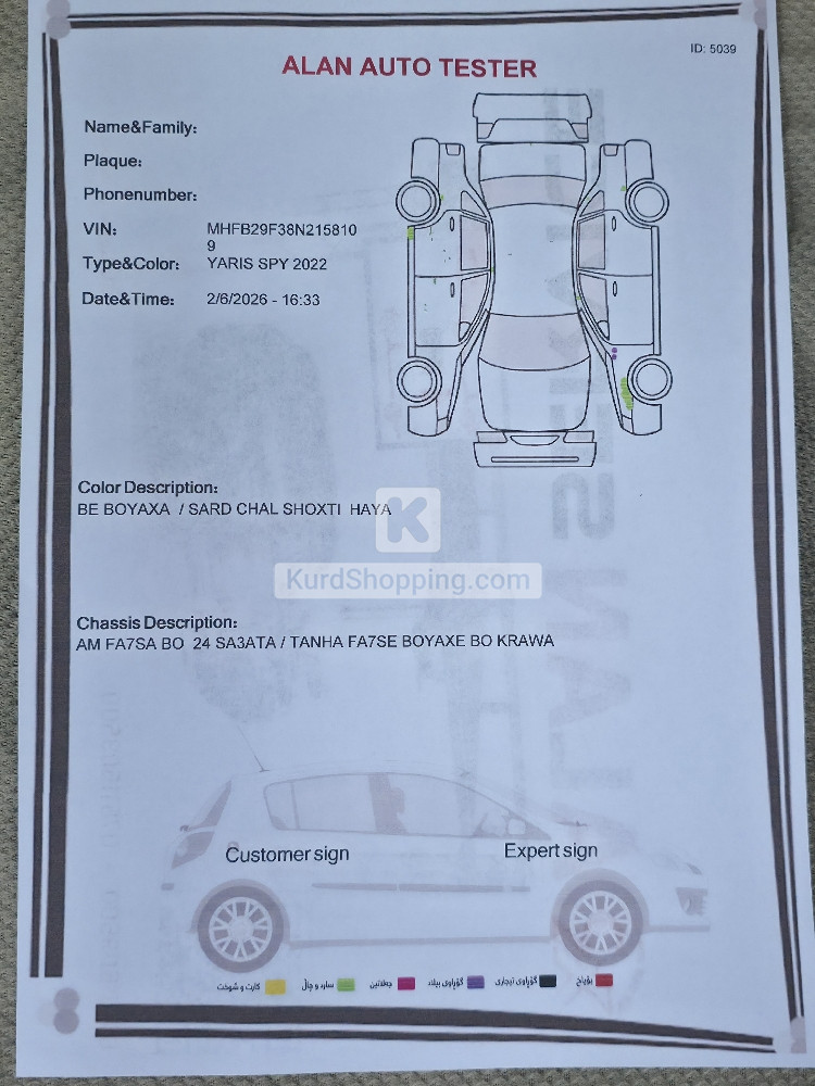 Toyota Yaris 2022