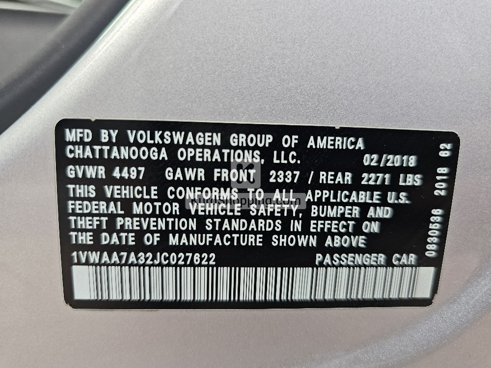 Volkswagen Passat 2018