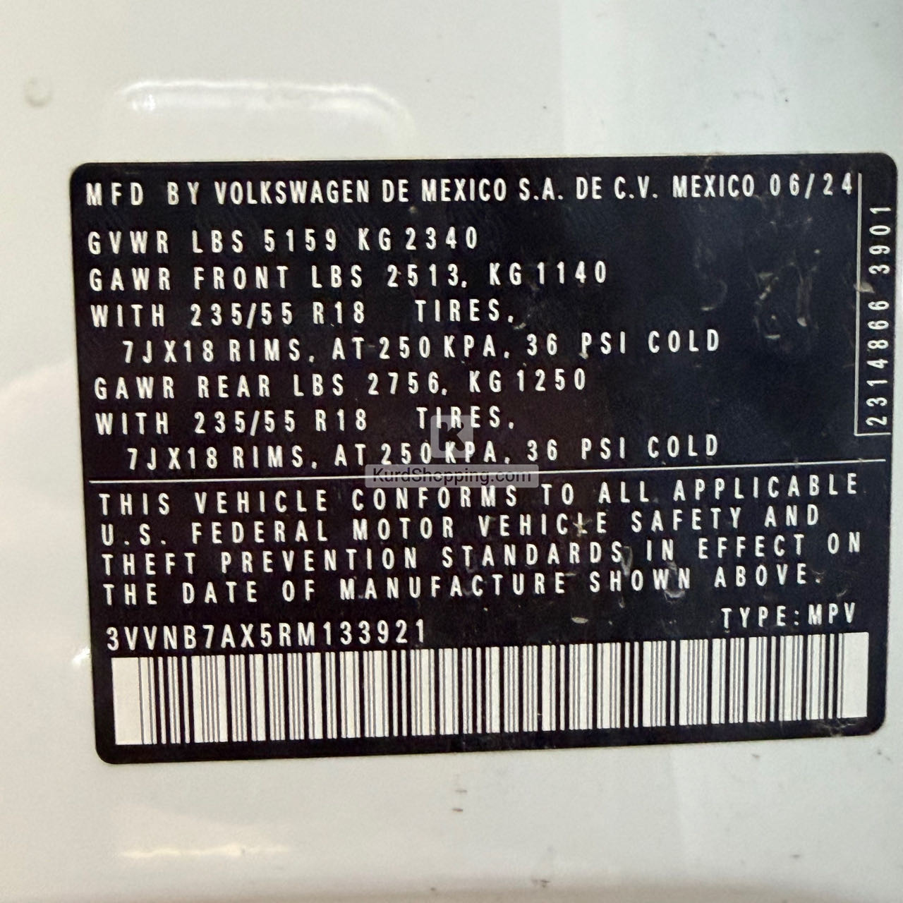 Volkswagen Tiguan 2024