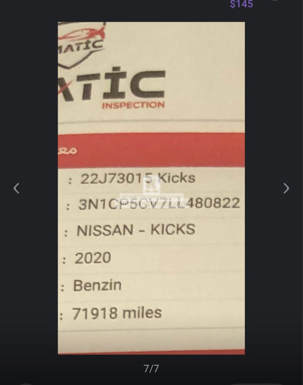Nissan کیکس 2020