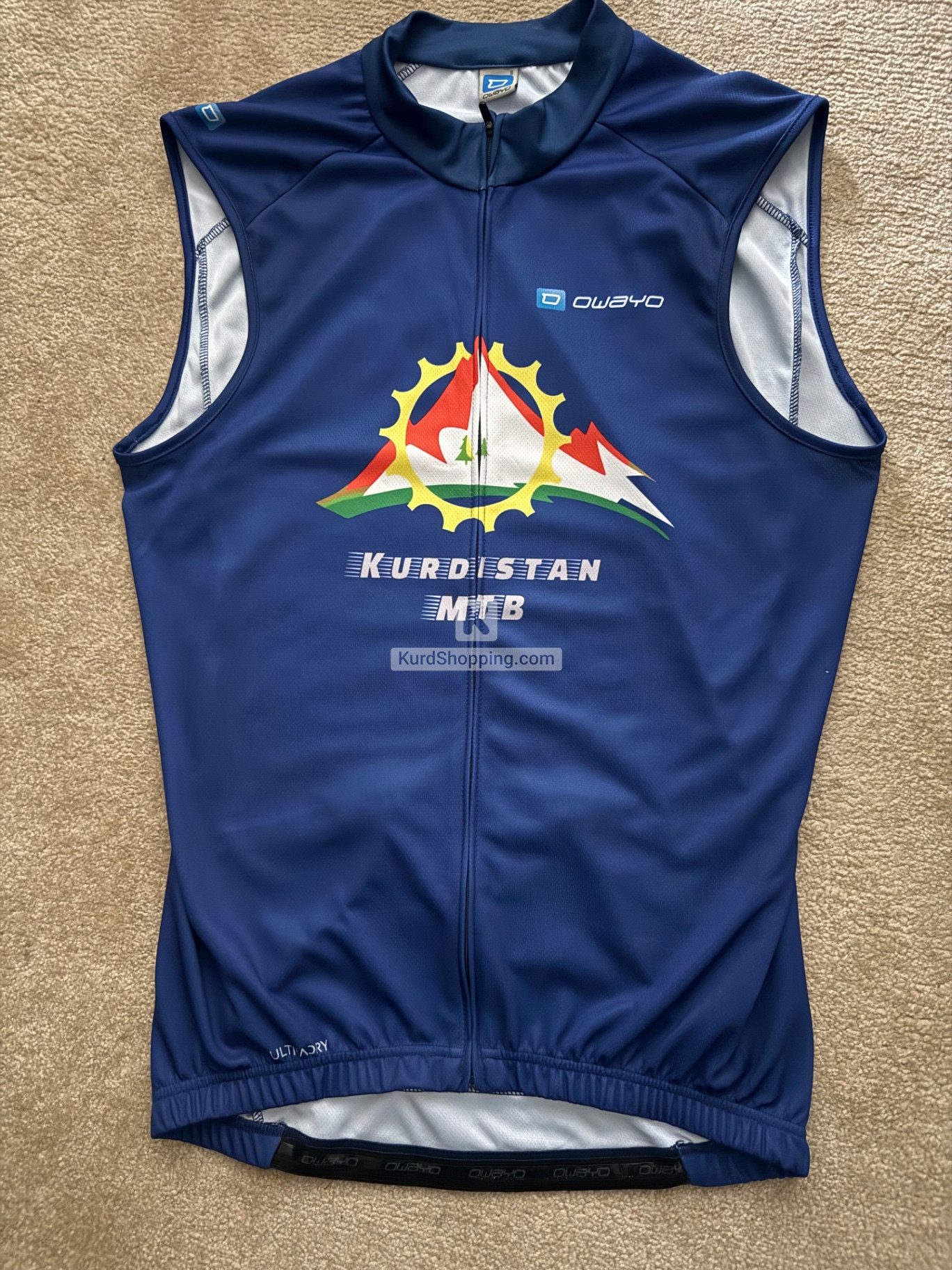 Custom Kurdistan bike jersey