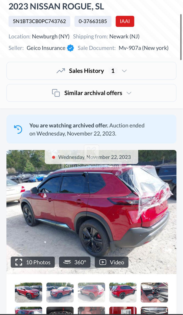 Nissan Rogue 2023