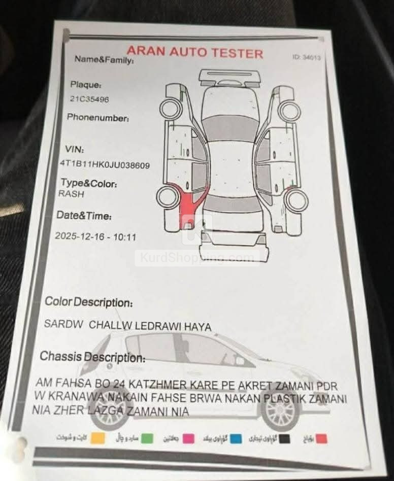 Toyota Camry 2018