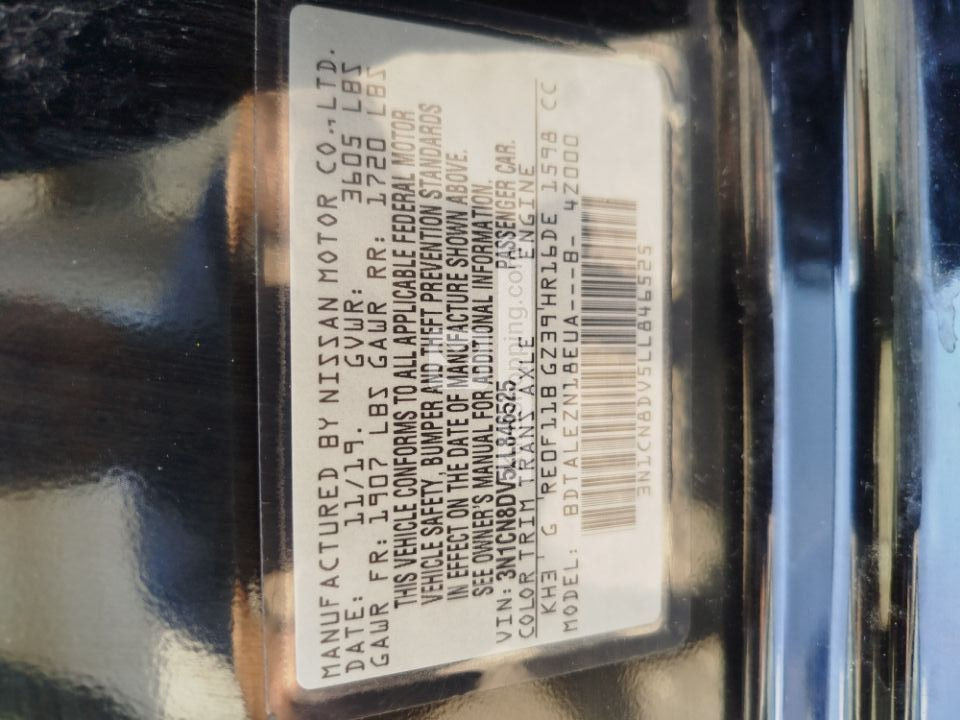 Nissan Versa 2020