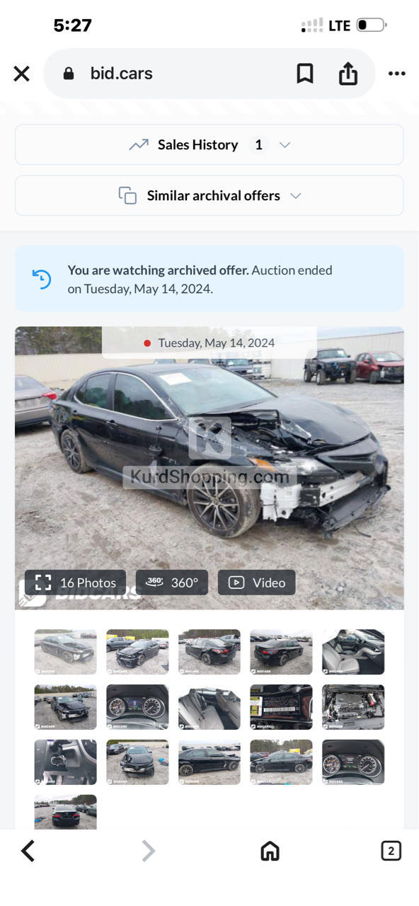 Toyota Camry 2023