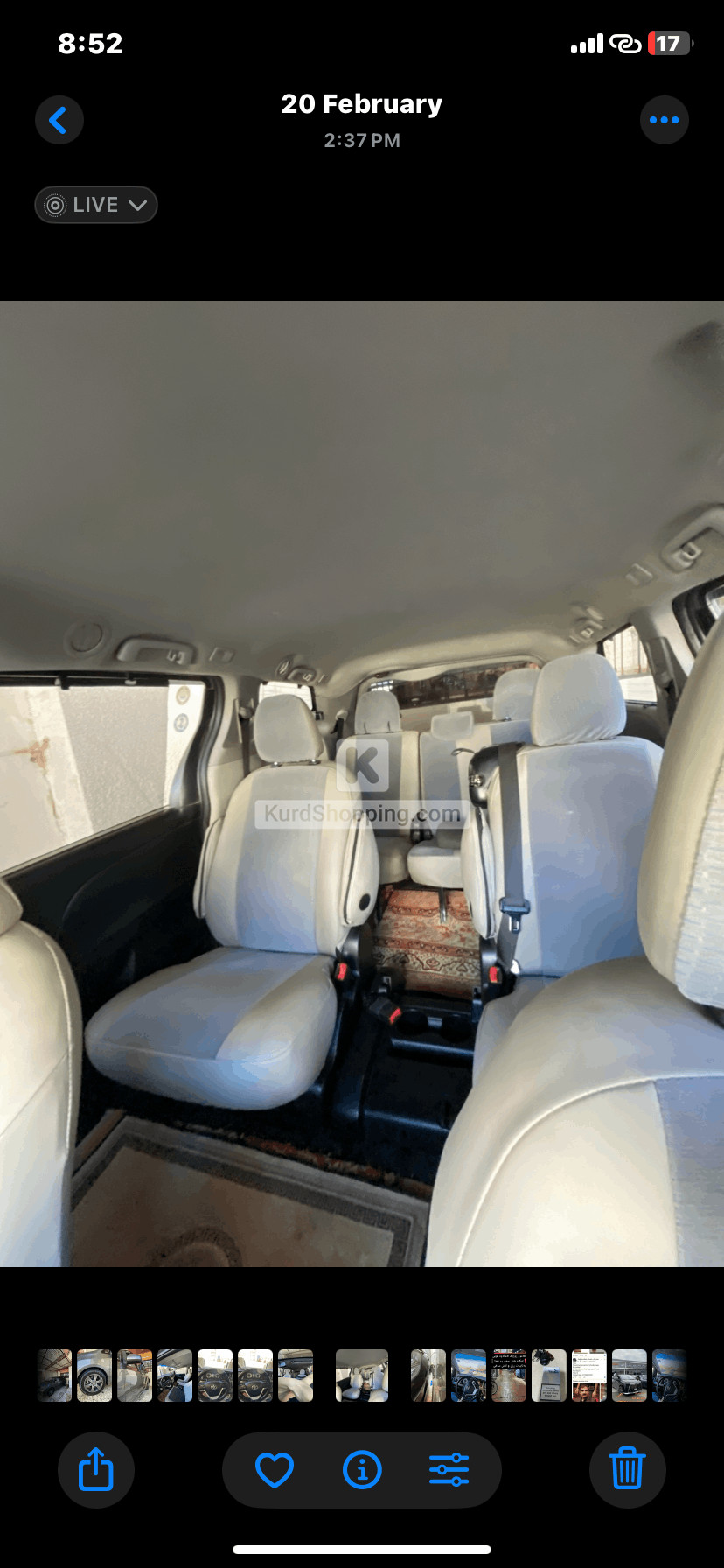 Toyota Sienna 2017