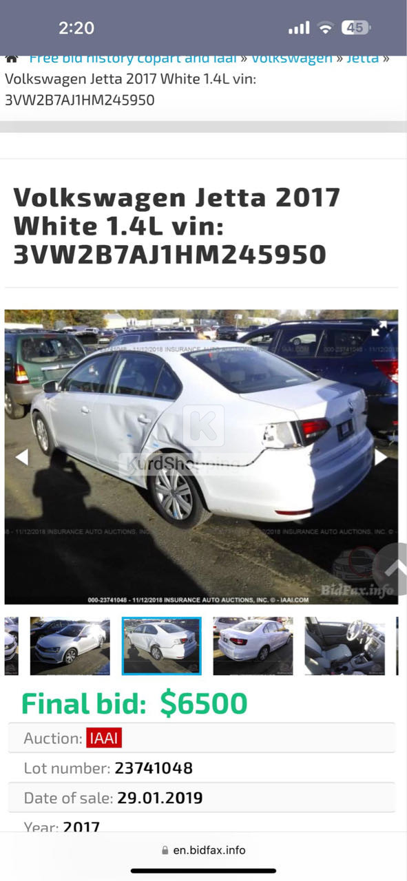 Volkswagen Jetta 2017