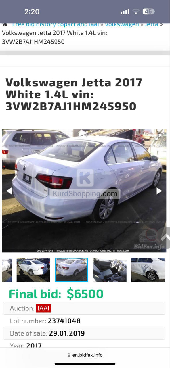 Volkswagen Jetta 2017