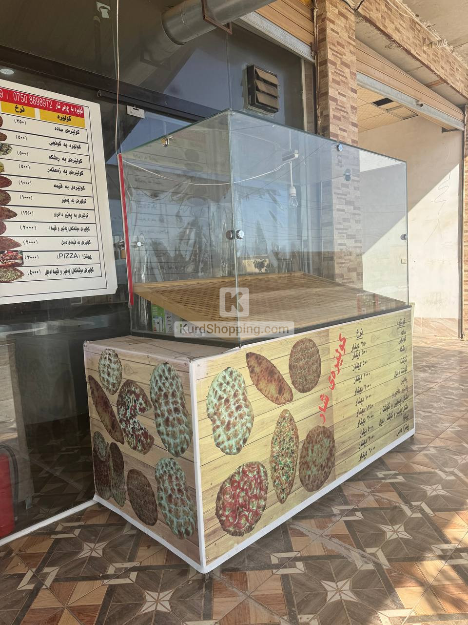کەل وپەلی دوکانی کولێرە بۆ فرۆشتن