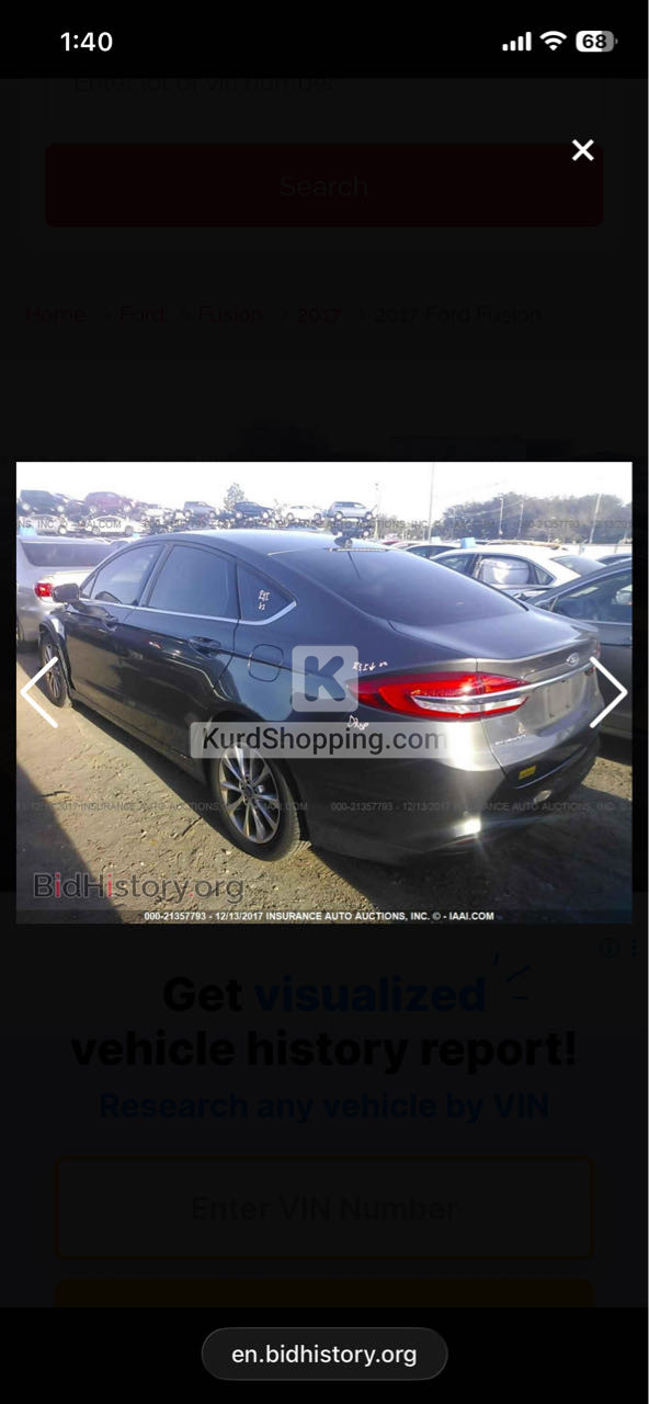 Ford Fusion 2017