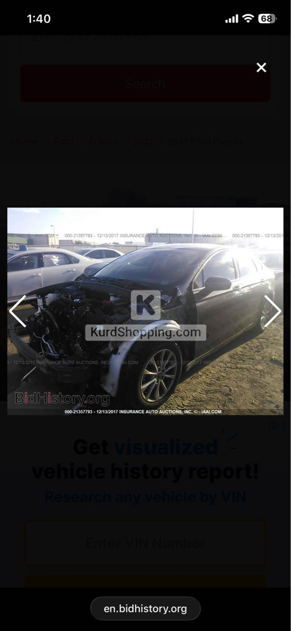 Ford Fusion 2017