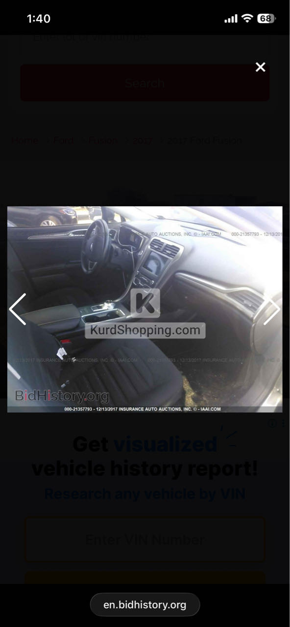 Ford Fusion 2017