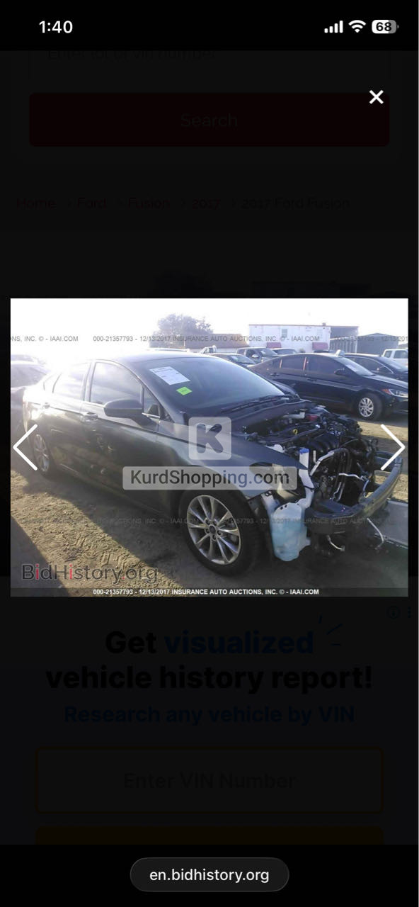 Ford Fusion 2017