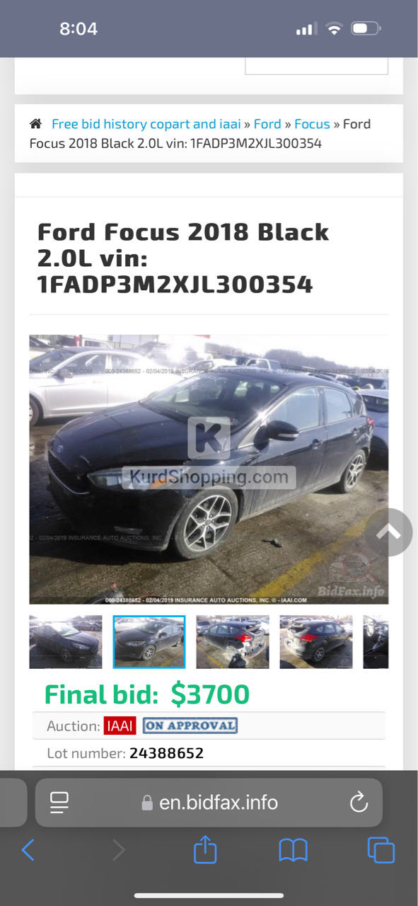 Ford Focus 2018