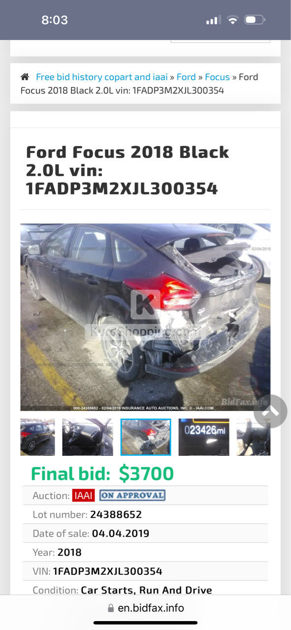 Ford Focus 2018