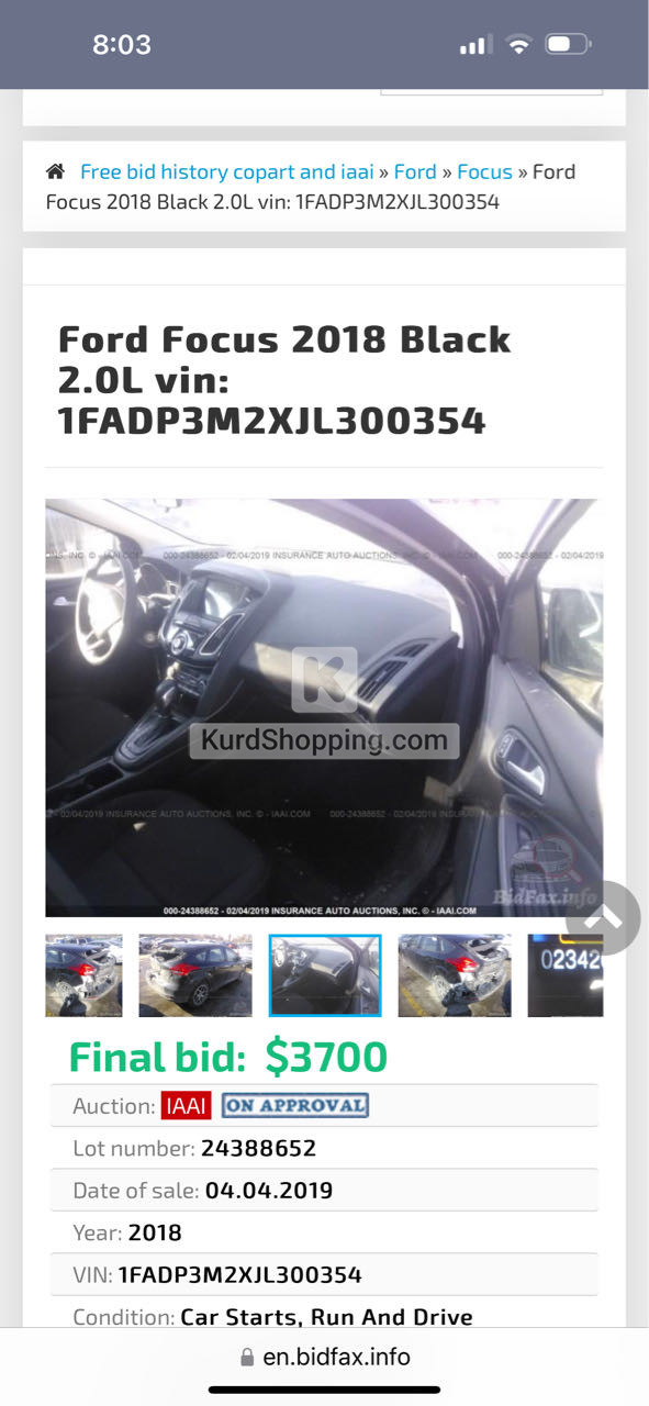 Ford Focus 2018