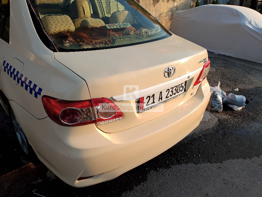 Toyota corolla 2013