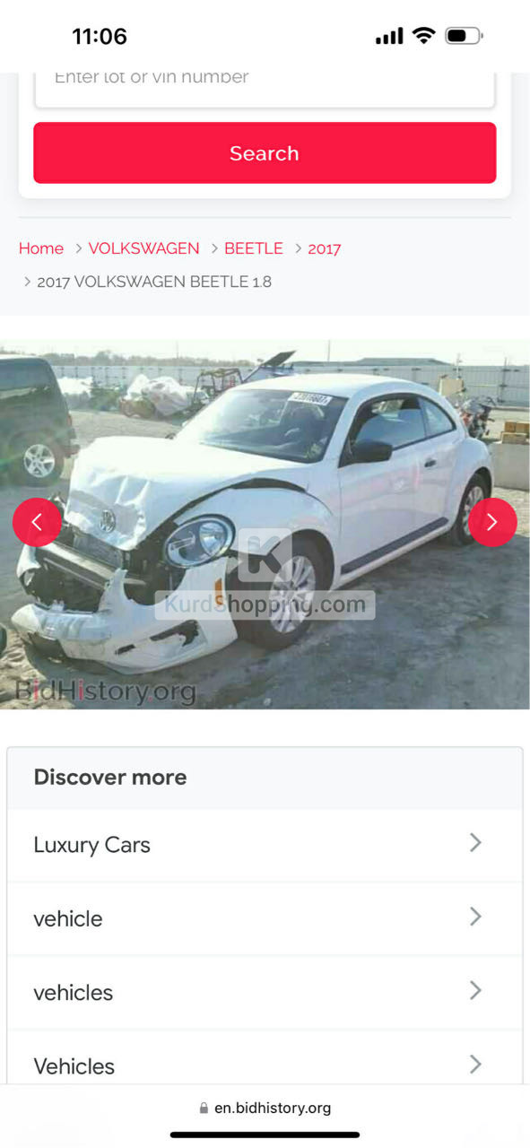 Volkswagen Beetle 2017