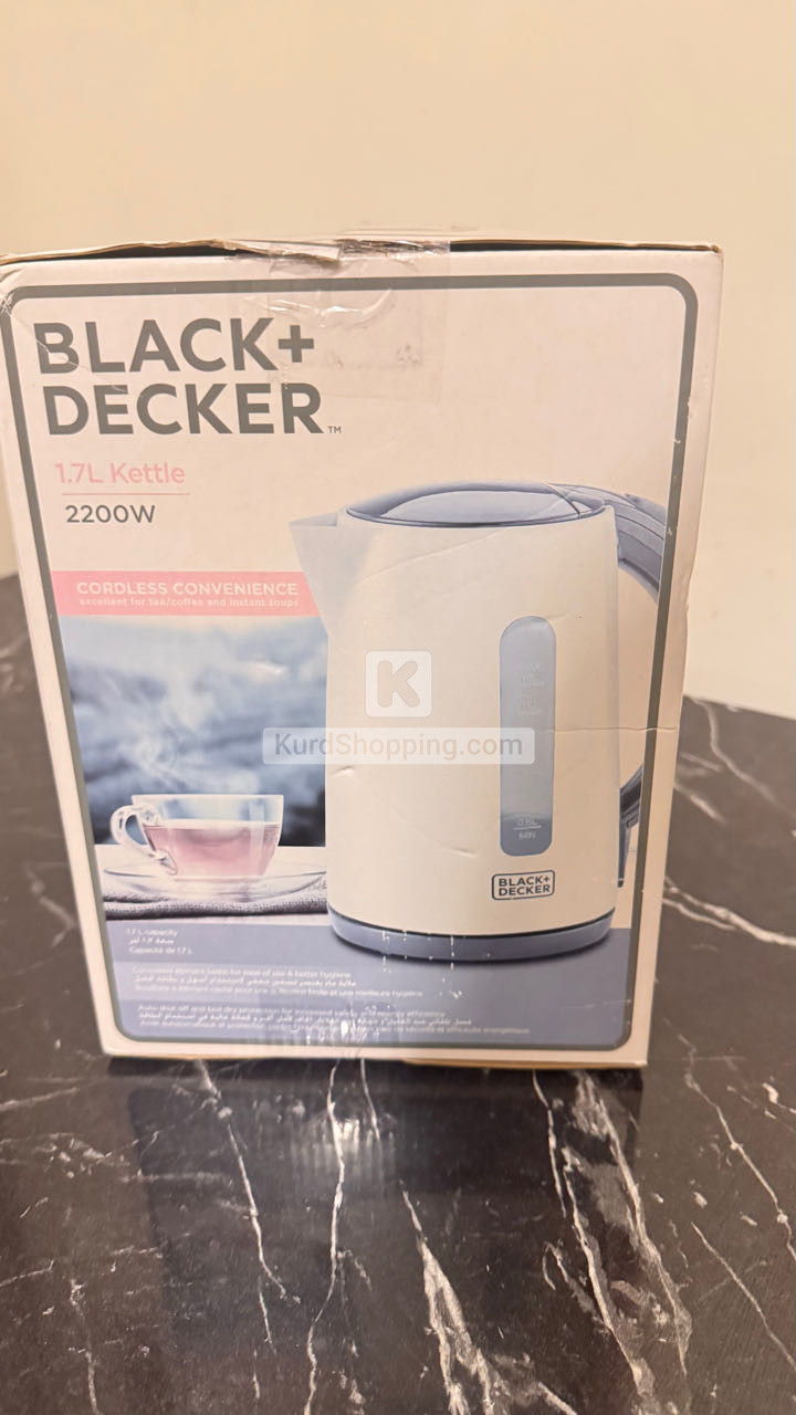 Black Decker Kettle new