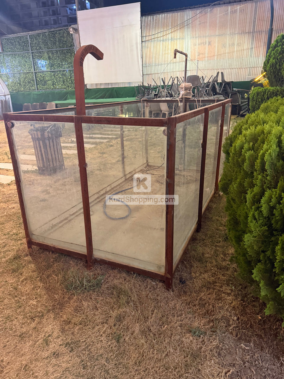 حەوزی ماسی گەورە و غطاس و طاقة شمسي و پاتری
