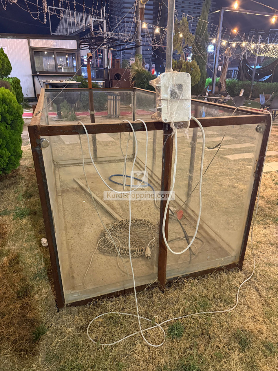 حەوزی ماسی گەورە و غطاس و طاقة شمسي و پاتری
