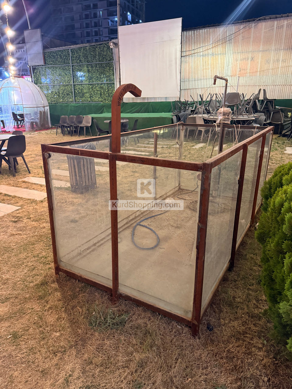 حەوزی ماسی گەورە و غطاس و طاقة شمسي و پاتری