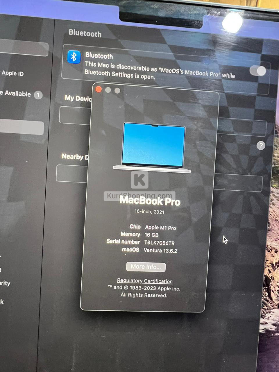 Apple MacBook Pro 16”