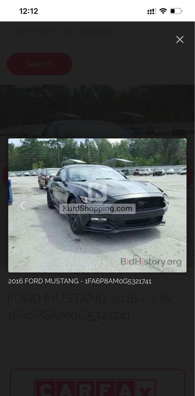 Ford Mustang 2016