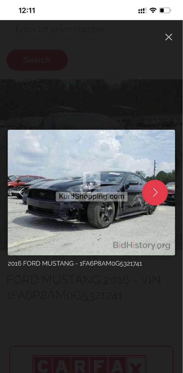 Ford Mustang 2016