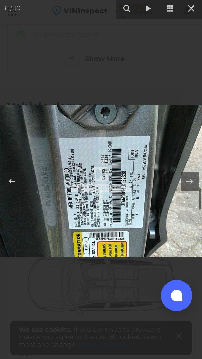 Ford Fusion 2020