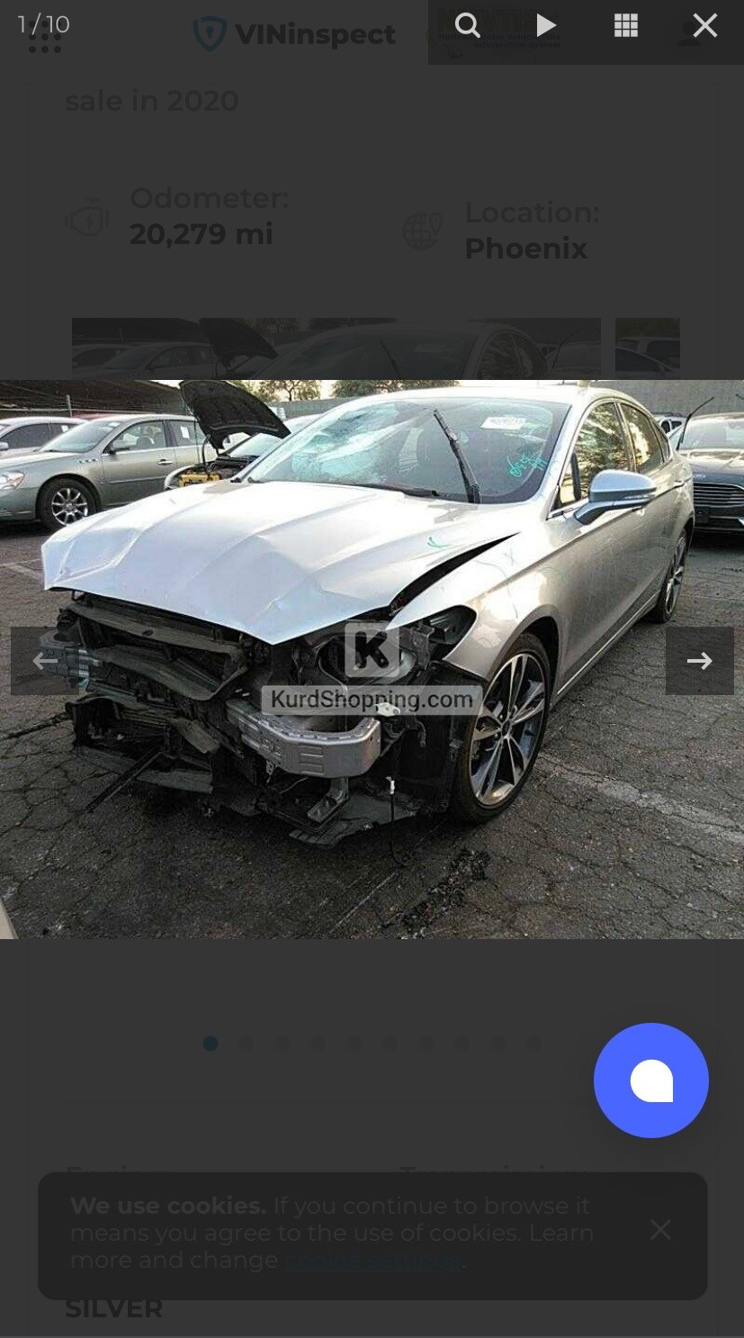Ford Fusion 2020