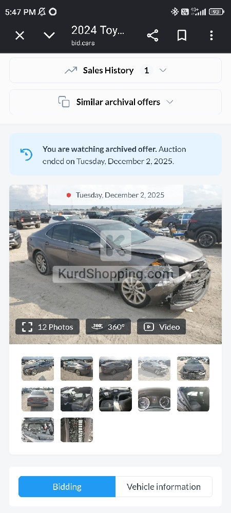 Toyota Camry 2024