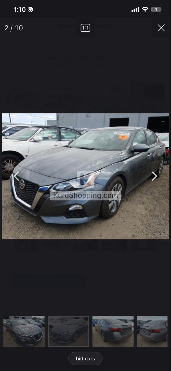 Nissan Altima 2020