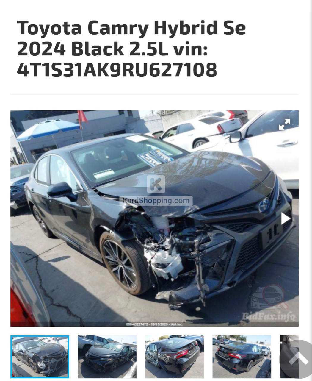 Toyota Camry 2024