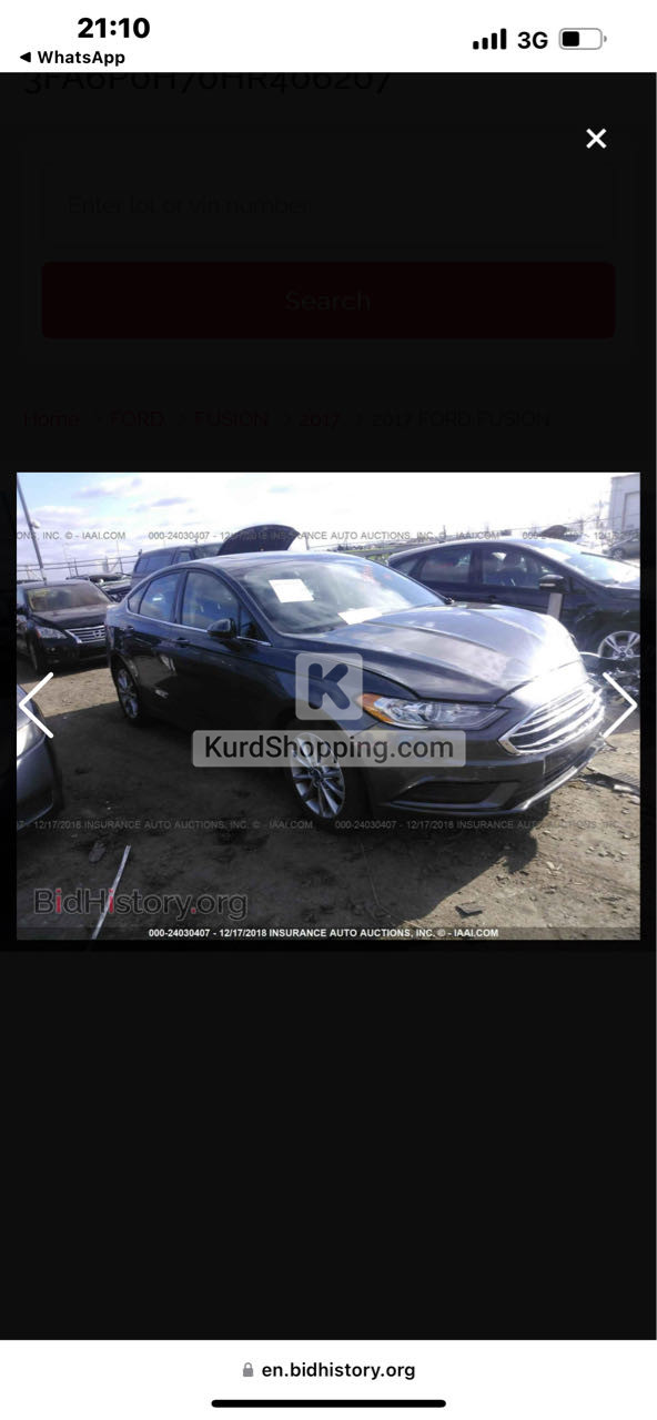 Ford Fusion 2017