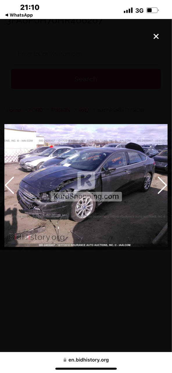 Ford Fusion 2017