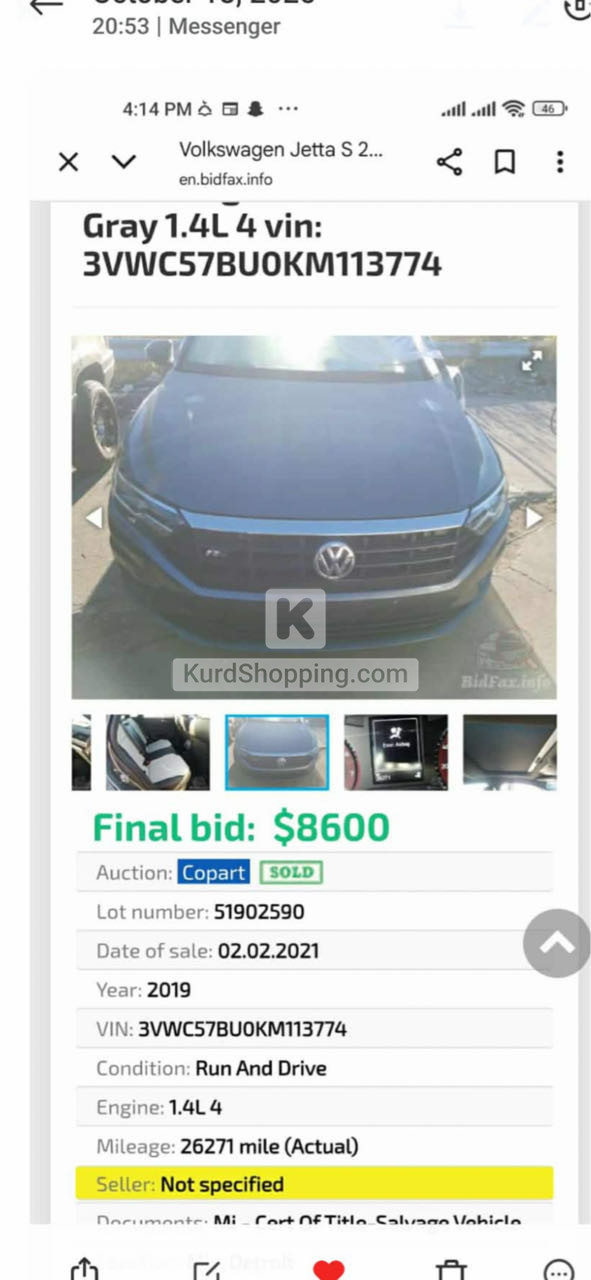 Volkswagen Jetta 2019