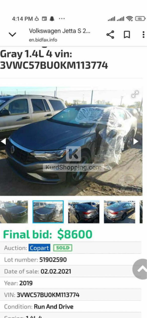 Volkswagen Jetta 2019