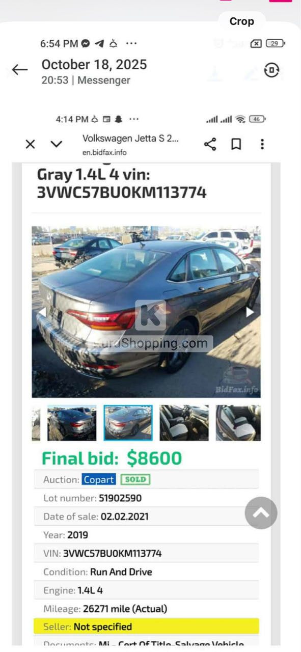 Volkswagen Jetta 2019