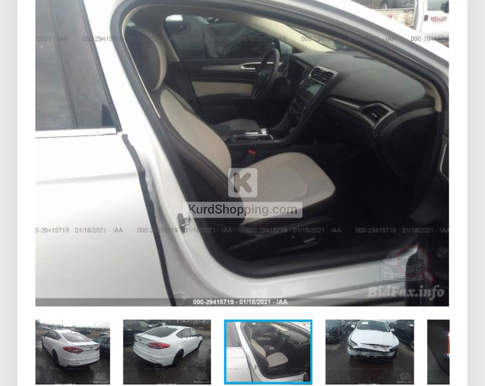 Ford Fusion 2019