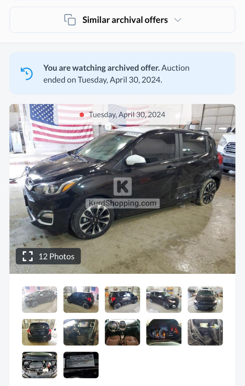 Chevrolet Spark 2022