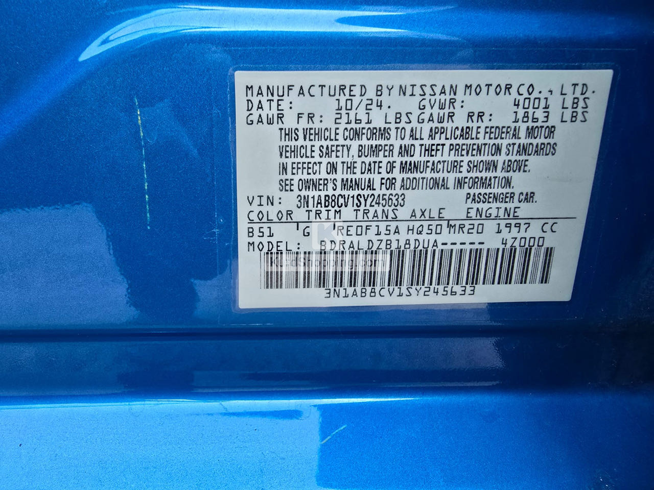 Nissan Sentra 2025
