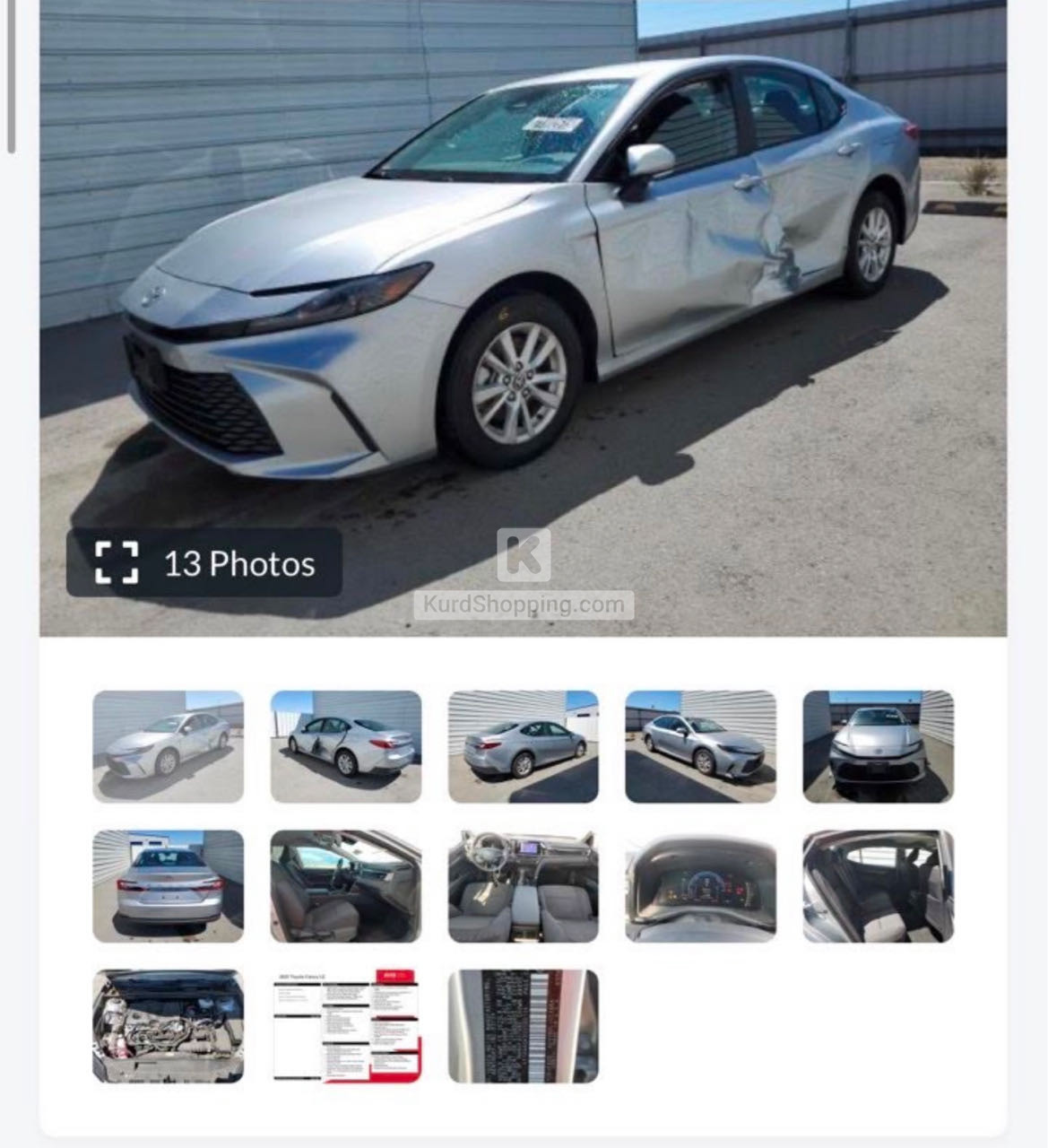 Toyota Camry 2025